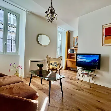 Apartamento Escapade Vintage Avec Terrasse En Centre Historique La Rochelle  Exterior foto